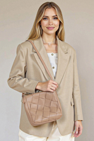 Vivisence Women's Handbag Shoulder Bag Everyday Comfort And Elegance, beige