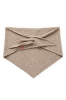 Vivisence Damen Dreiecksschal aus Strick für einfaches Styling, beige