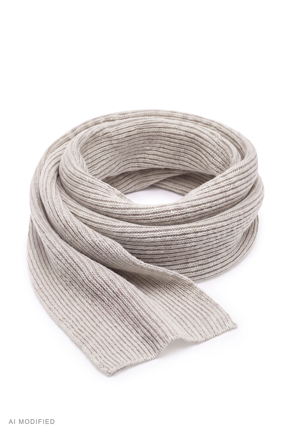 Vivisence Damenschal Merinowolle Kaschmir – Klassischer Rippenschal, beige