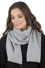 Vivisence Béret Et Écharpe Femme Pour L'automne et L'hiver En Laine Et Acrylique Ensemble Chic Pour L'Hiver Accessoire Mode Durable Pour Cadeau Parfait Confort Et Élégance 7005Kmpl, gris clair