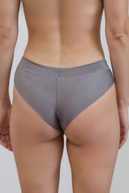 Vivisence Women's Briefs Brazilian Underwear Comfortable Viscose 4020, Grey