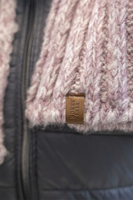 Vivisence Women's Pom Pom Hat Fleece Lined Winter Set With Matching Pom 70107, Pink