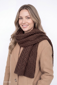 Vivisence 7124 Scarves and shawls Scarves, brązowy