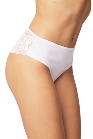 Vivisence slip féminin élégant de haute qualité 4010, blanc