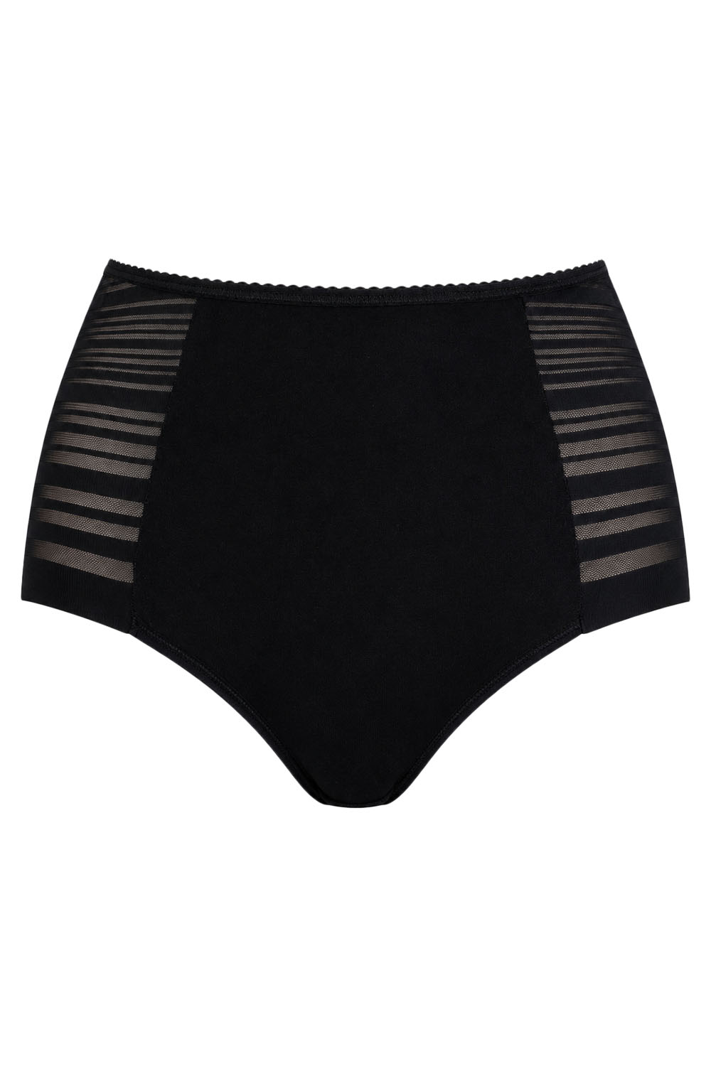 Vivisence classic ladies briefs high waist 4014, black