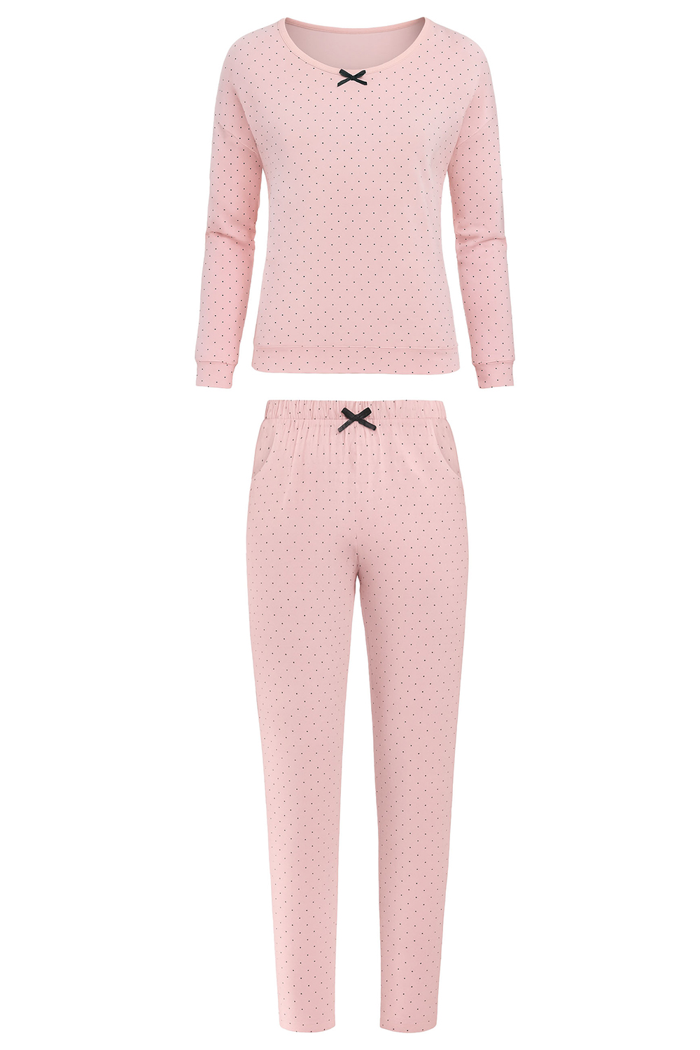 Vivisence Two-piece women's pyjama set 2023, Pink