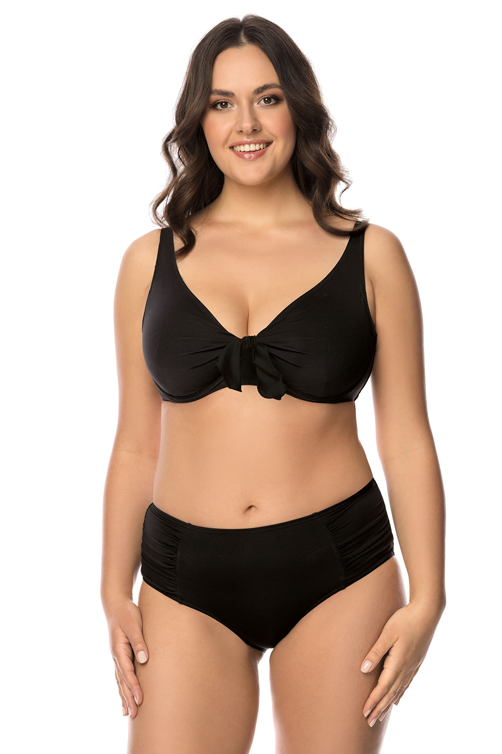 Vivisence 3202 top de bikini top qualité style classique feminin pièce du set, noir