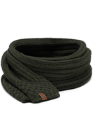 Vivisence Écharpe Tricotée Femme Classique Douce Et Chaude Pour L’Hiver 7016S, vert