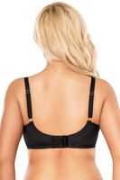 Vivisence Damen Gepolsterter BH mit Bügel Seamless Cups Starker Halt 1046, schwarz