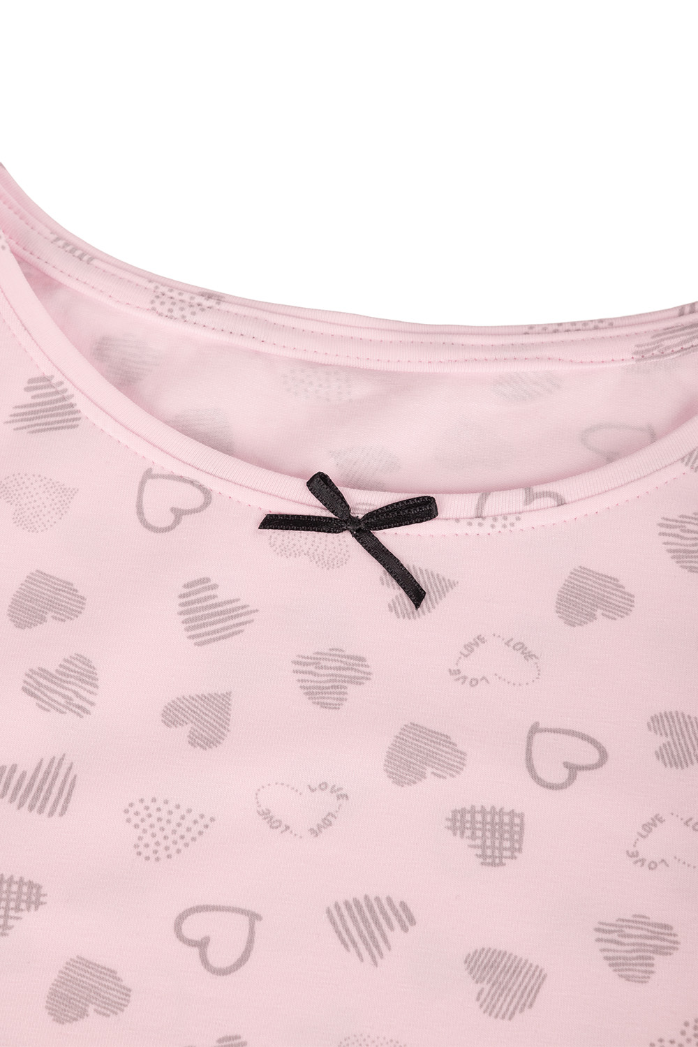 Vivisence Pyjama Deux pièces pour Femme Coton Manches Longues 2023, rose clair