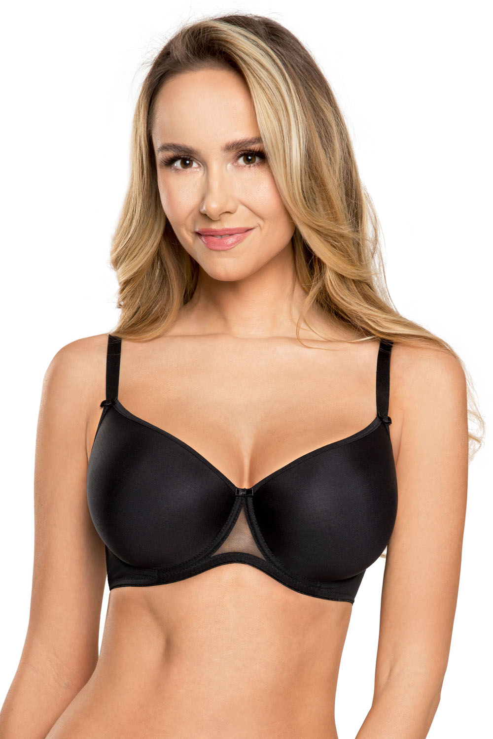 Vivisence underwired padded bra 1046, black
