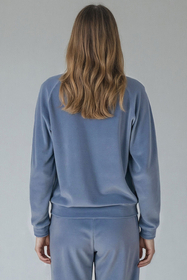 Vivisence Sweat Femme Côtelé Coupe Longues Parfait Pour un Quotidien 9005,