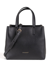 Vivisence Handtasche Damen Verstellbarer Schultergurt Alltag Komfort, Schwarz