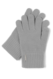 Vivisence Damen Handschuhe Winter Weichem und Warme Ideal für Kaltes Wetter 7202, hellgrau