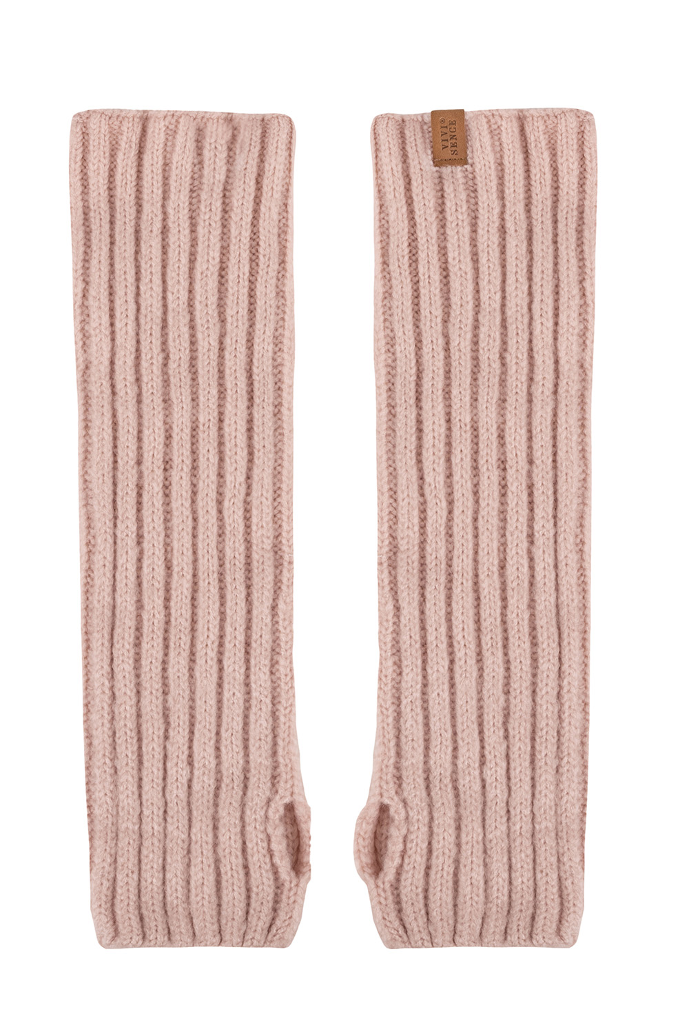 Vivisence Femme Gants Hiver Tricot Maille Extensible Douce Chaleur Confort, rose