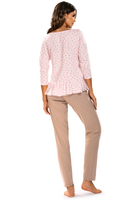 Vivisence pyjama deux pièces t-shirt et pantalon 2033,