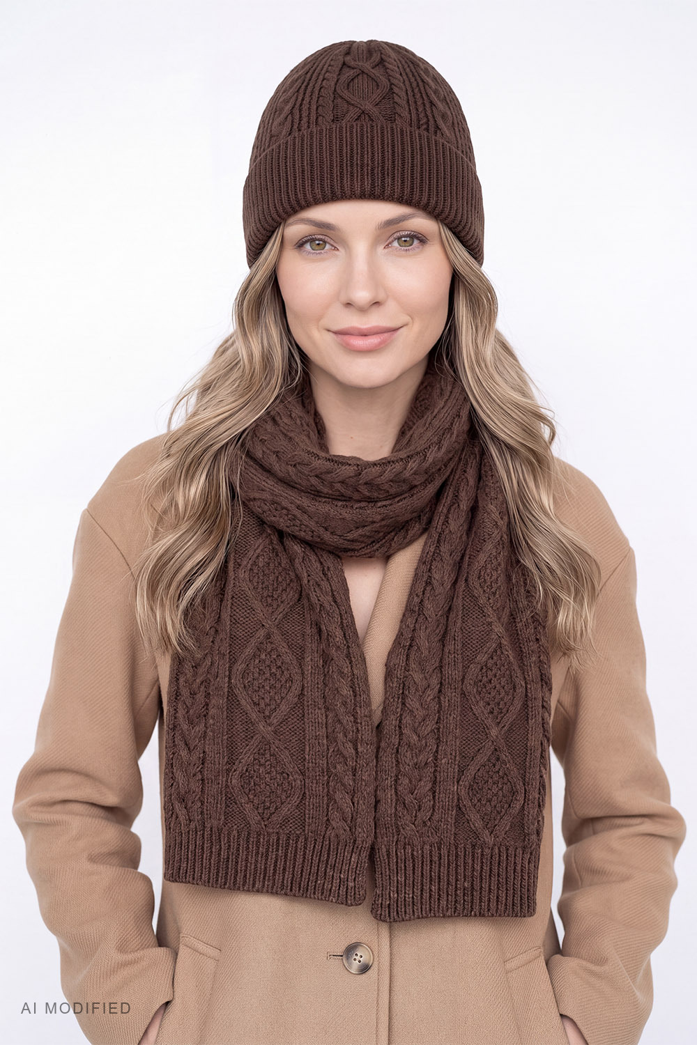 Vivisence 70128 Headwear Caps, brązowy