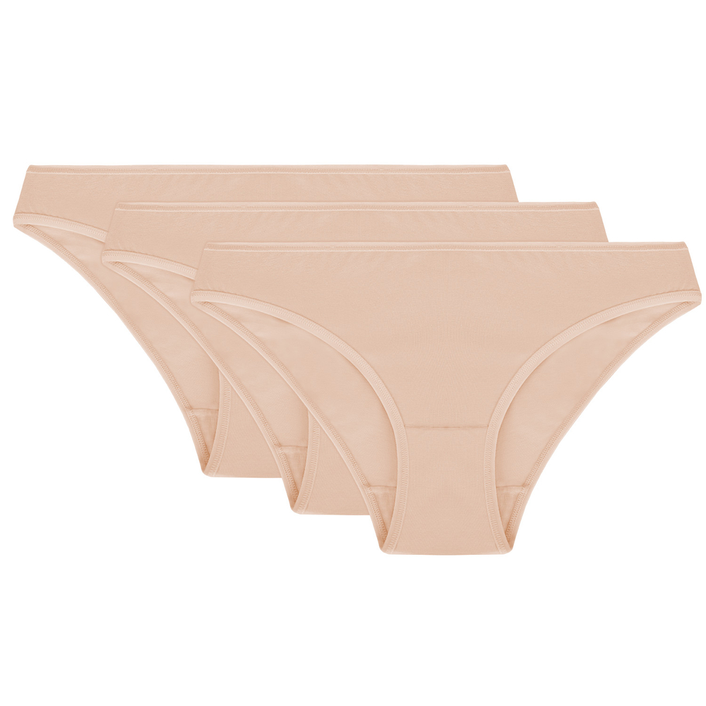 Vivisence women's smooth briefs 4003, beige