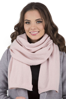 Vivisence Women's Winter Scarf Warm Comfortable For Cold Days 7101, powder pink