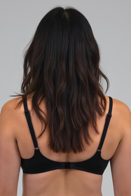 Vivisence Soutien Gorge De Bain Push Up Élégant Confortable Et Galbant Avec Bonnets Thermoformés Bretelles Réglables Et Tissu Haute Qualité 3230, noir-argent