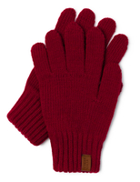 Vivisence Women's Winter Gloves Soft And Warm Ideal For Cold Weather 7014, maroon