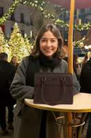 Vivisence Sac a Main Femme Bandoulière Parfait Style Et Confort, marron