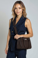 Vivisence Handtasche Damen Umhängetasche Alltag Komfort und Eleganz, 