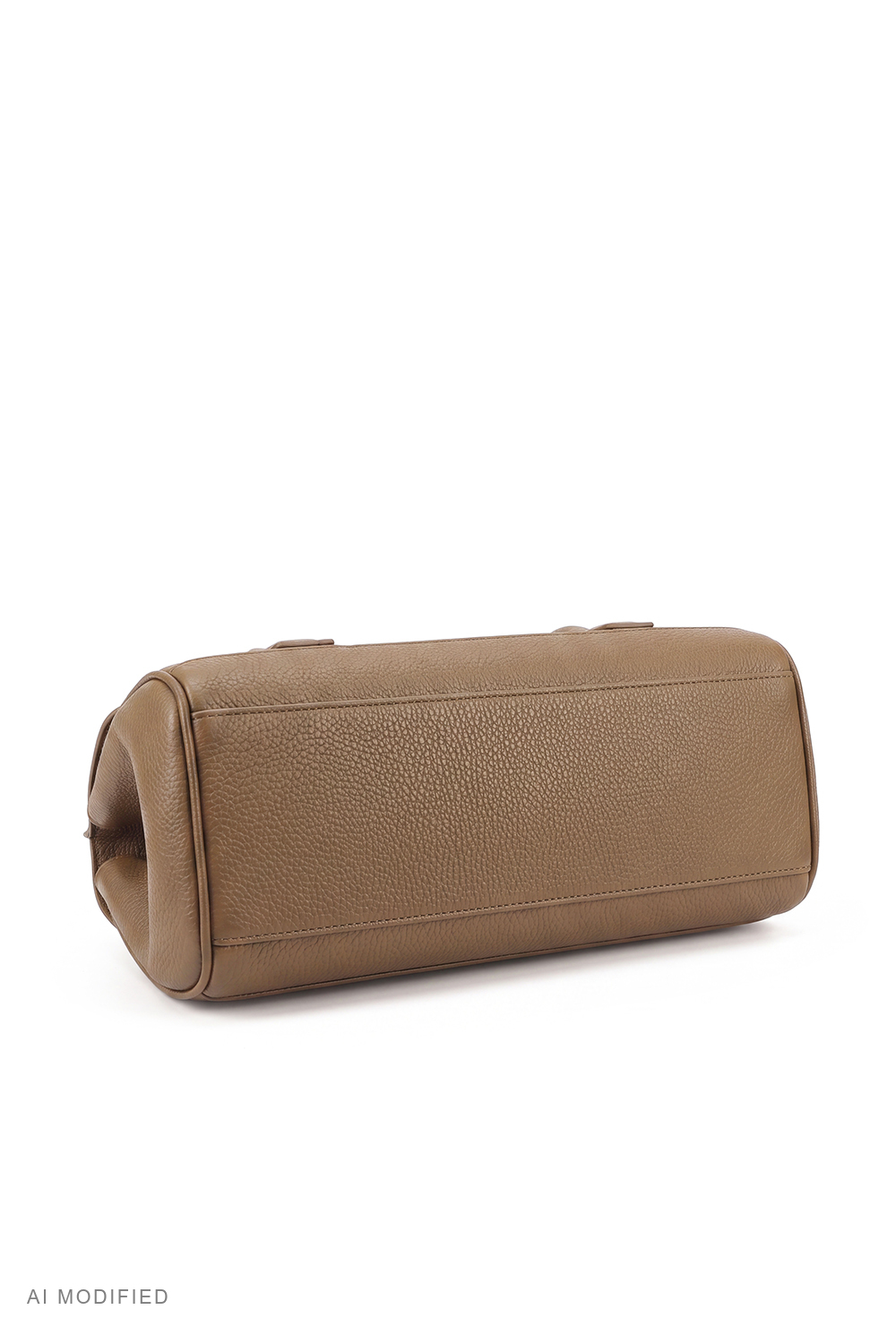 Vivisence Shoulder Bag Women's Faux Leather Baguette Handbag Elegant Access, brown
