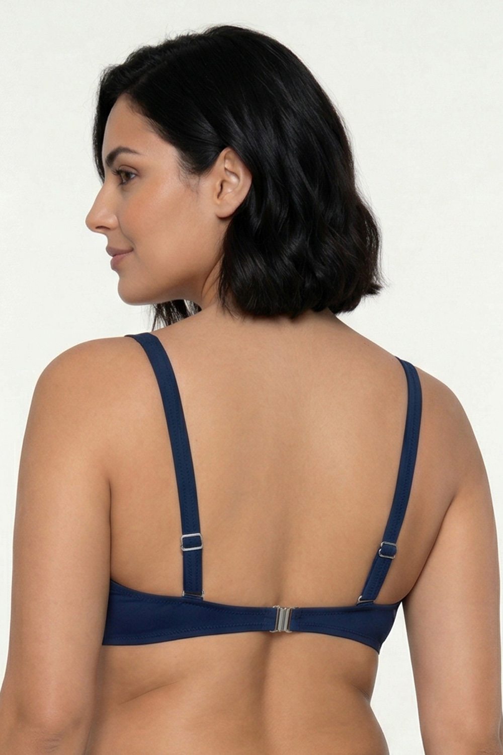 Vivisence Soutien Gorge De Bain Femme Armatures Bonnets Souples Maintien, bleu nuit