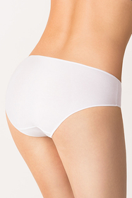 Vivisence women's smooth briefs 4002, white