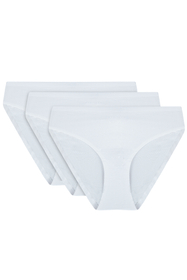 Vivisence culotte set de 3 slips 4011, blanc