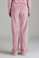 Vivisence Pantalon De Survêtement Femme Coton Ceinture Élastique 9105, rose poudré