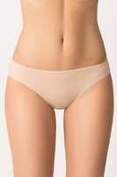 Vivisence Damen Slip Baumwolle Klebt am Körper Für Unsichtbaren Komfort 4003, beige