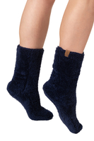 Vivisence Chaussettes Douces et Chaleureuses Pour l'Hiver Longueur Derrière la Cheville Matière Confortable et Résistante Idéales Pour Offrir et Se Détendre,