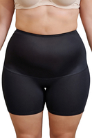 Vivisence Bermuda Culotte Femme Taille Haute Silhouette Parfaite Affinée 4102, noir