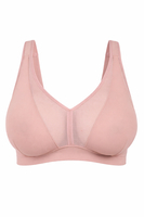 Vivisence Soutien Gorge Sans Armatures Femme Bretelles Rembourrées Maintien, rose