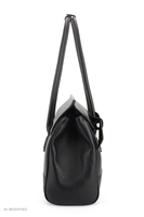 Vivisence Umhängetasche Damen Polyurethan Schultertasche Alltag Arbeit, schwarz