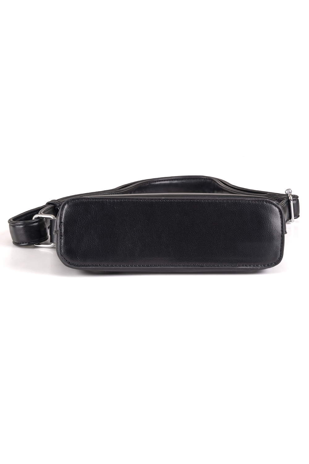 Vivisence Damen Umhängetasche Verstellbarer Schultergurt Vordertasche, Schwarz
