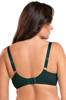 Vivisence Soutien Gorge Semi Rembourré Femme Dentelle Florale Maintien Confort, vert