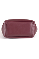 Vivisence Sac à Main Femme Fermeture Magnétique Confort et élégance, bordeaux