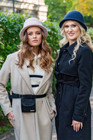 Vivisence Women's Winter Hat Classic Warm Yarn Everyday Look Gift Idea 7044, light pink