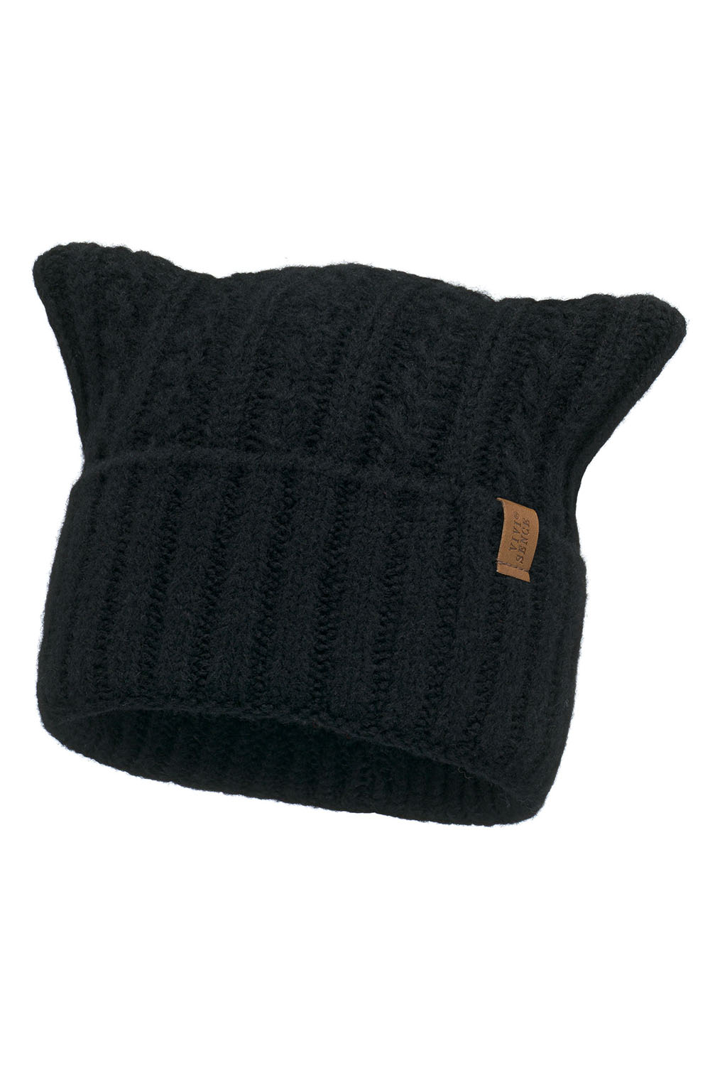 Vivisence Women Winter Hat Merino Wool Blend Soft Touch Cozy Warmth Comfort, Black