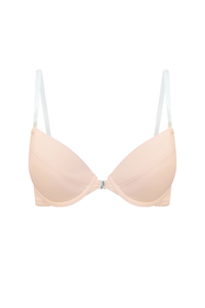 Vivisence Push Up Bra Removable Padding Ideal for Outfits With an Open Back 1086, beige