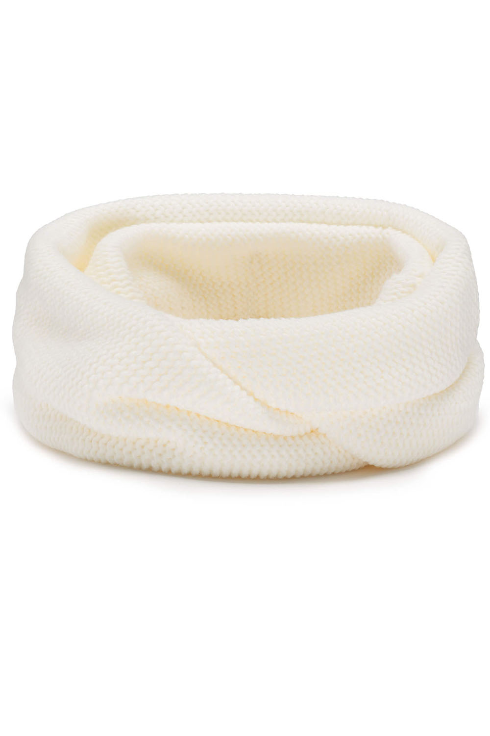 Vivisence Écharpe Tube Tricotée Femme Chaude Et Confortable Pour L’Hiver 7103, écru