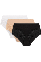 white/beige/black
