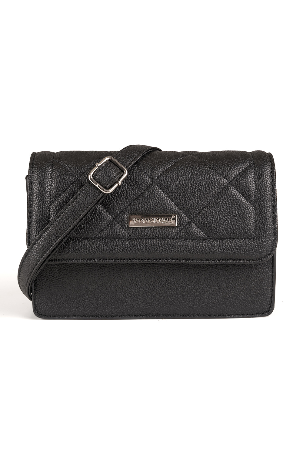 Vivisence Women's Handbag Set 2In1 Shoulder Bag Everyday Comfort, black