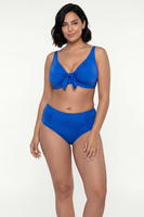 Vivisence Culotte De Bain Femme Taille Haute Fronces Confort Sculptant, bleu cornflower