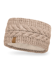 Vivisence Thick Yarn Headband For Women Winter Perfect Fit Ideal Comfort 7094, beige
