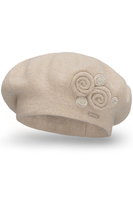 Vivisence Béret En Laine Femme Protection Thermique Pour Les Jours Froids 7037, beige