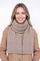 Vivisence 70128 KMPL Sets Sets hat + scarf, beżowy